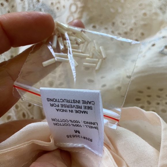 Love Sam Anthropologie Eyelet Dress M - Picture 14 of 16